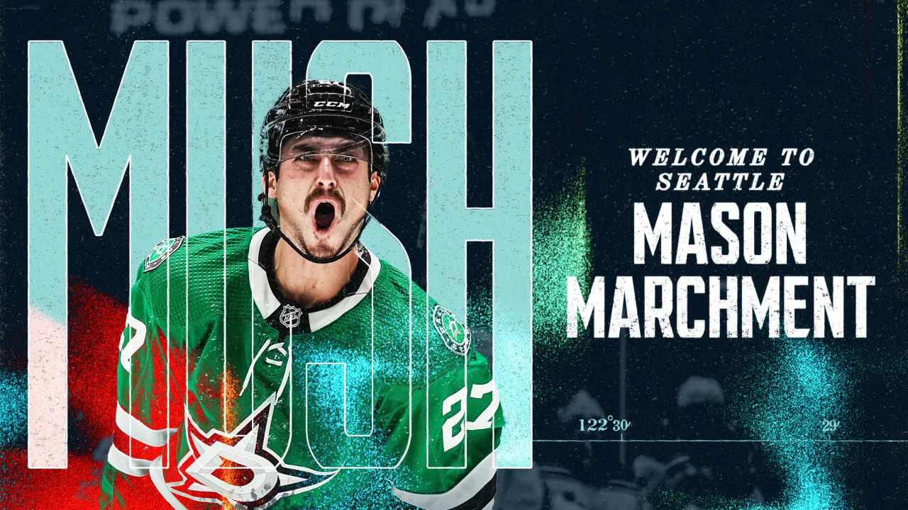 Mason Marchment Beri Kraken Lebih Banyak Skor, Kekuatan