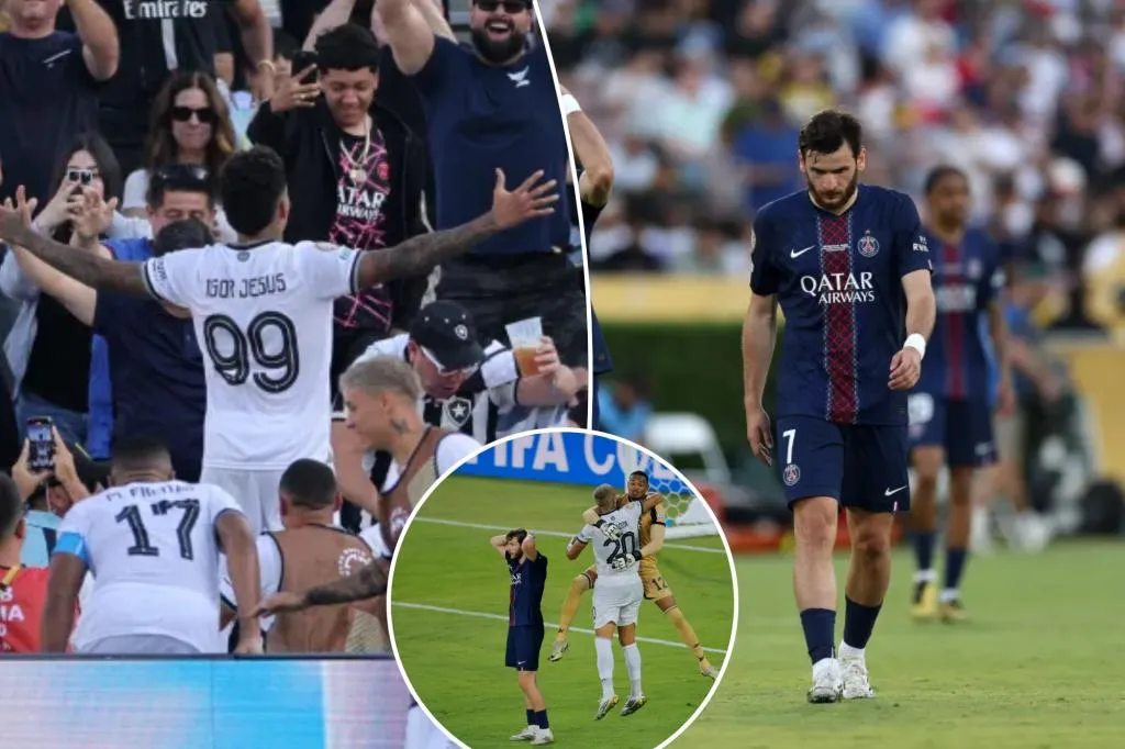 PSG Juara Liga Champions Tumbang oleh Botafogo dalam Kejutan Piala Dunia Antarklub FIFA